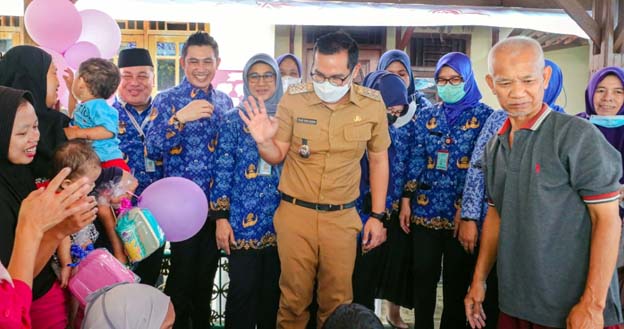 Pilar Saga Resmikan Pos Gizi Lavender untuk Pencegahan Stunting