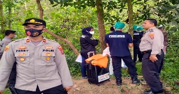 Polsek Walantaka Evakuasi Temuan Kerangka Mayat Tanpa Identitas