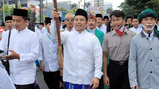 Walikota Arief Ajak Santri untuk Menjaga Persatuan Bangsa