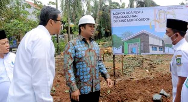 Walikota Arief Resmikan Pembangunan Gedung MUI Cipondoh
