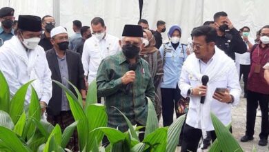 Pj Gubernur Dampingi Wapres Meninjau Agroeduwisata Guler Nature Farm