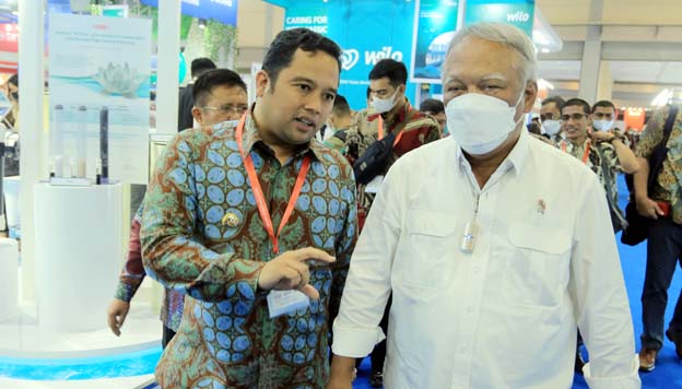 Arief Sampaikan Kendala Produksi Air Bersih PDAM ke Menteri PUPR