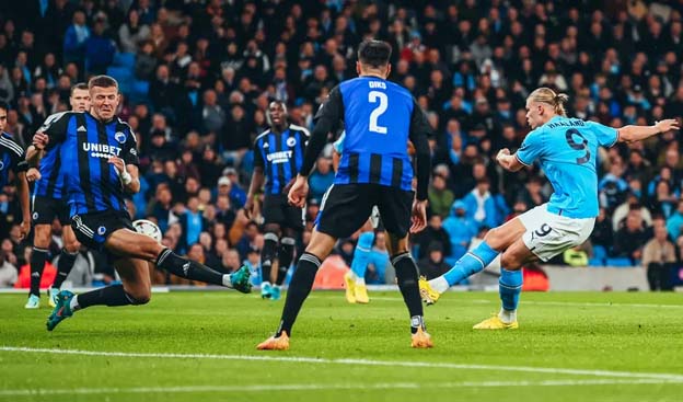 Manchester City 5-0 Copenhagen: Erling Haaland Mencetak Dua Gol