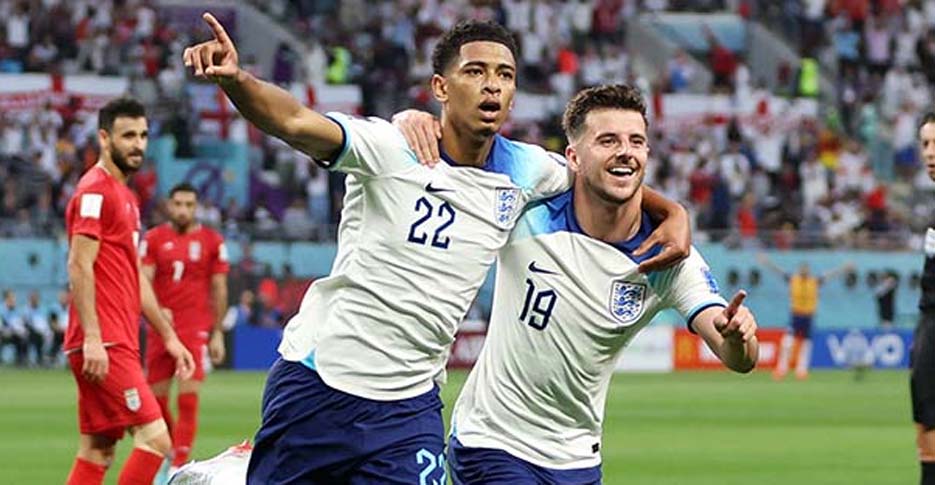 Inggris 6-2 Iran: The Three Lions Memulai Awal Baik di Piala Dunia