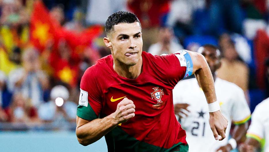 Cristiano Ronaldo Mencetak Gol Dalam Lima Piala Dunia