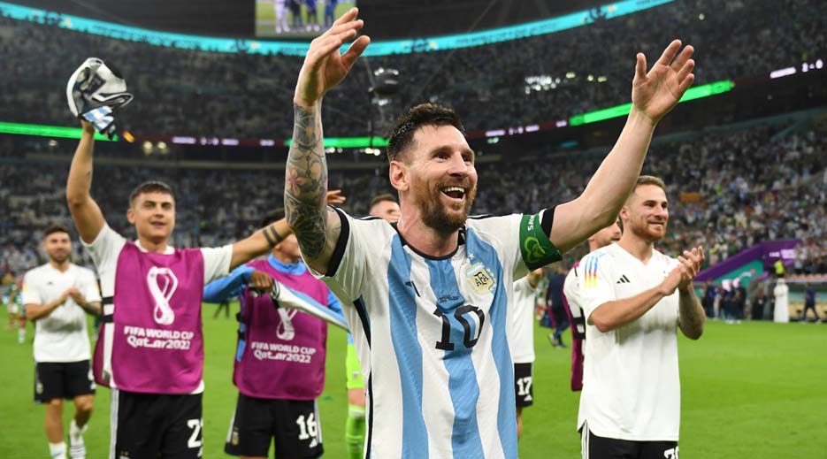 Argentina 2-0 Meksiko: Lionel Messi Cetak Gol Menakjubkan