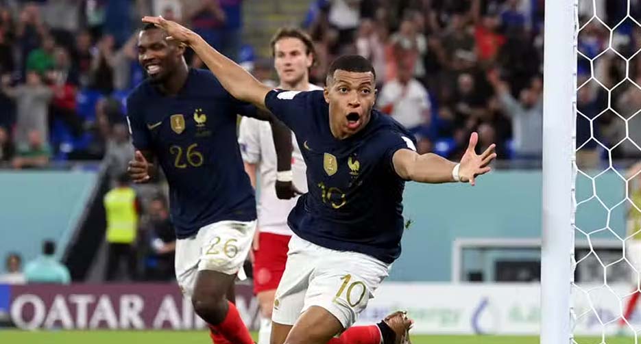 Prancis 2-1 Denmark: Mbappe Nyalakan Piala Dunia dengan Dua Gol