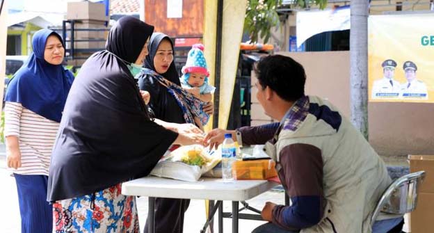 Gerakan Pangan Murah di Kecamatan Benda Mendapat Apresiasi Warga