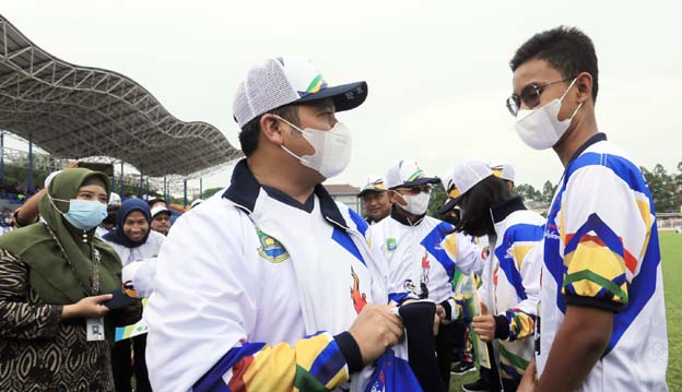 Walikota Arief Lepas 1.072 Atlet Berlaga di Porprov VI Banten