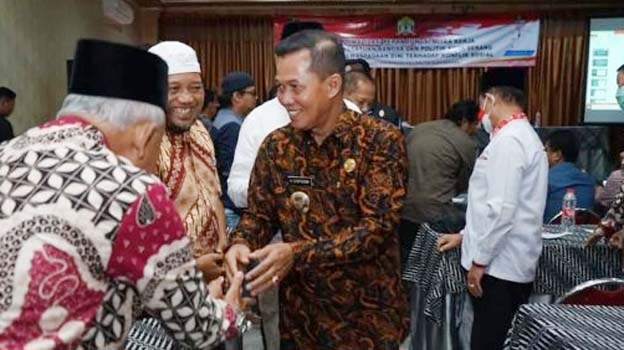 Walikota Syafrudin Buka Coffee Morning dengan Berbagai Ormas