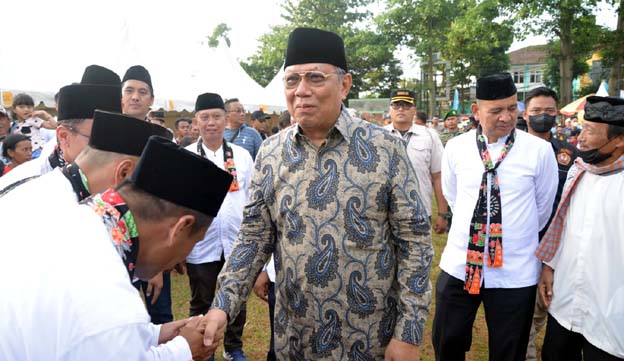 Walikota Benyamin Hadiri Tasyakuran Jelang HUT Tangsel ke-14 di Ciputat