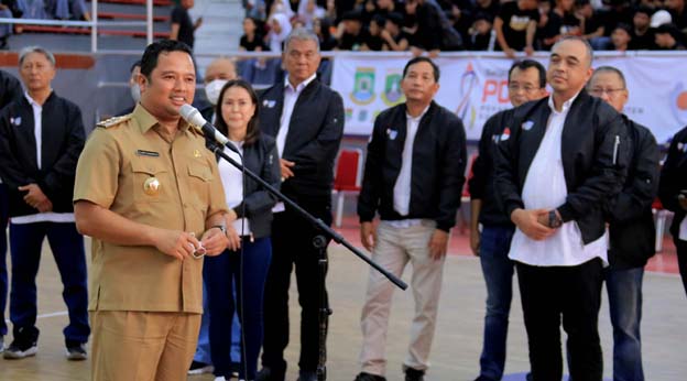 Arief Apresiasi Pelantikan Pengurus Perbasi Banten Periode 2022-2026