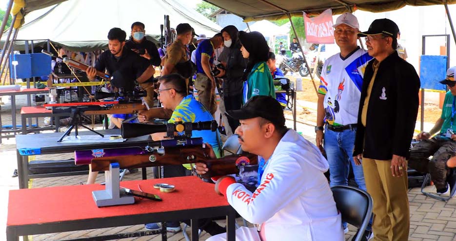 Sachrudin Tinjau Beberapa Pertandingan Porprov Banten