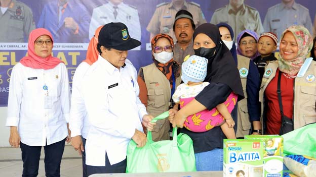 Pemkot Tangerang Salurkan Bantuan Permakanan ke 486 Balita