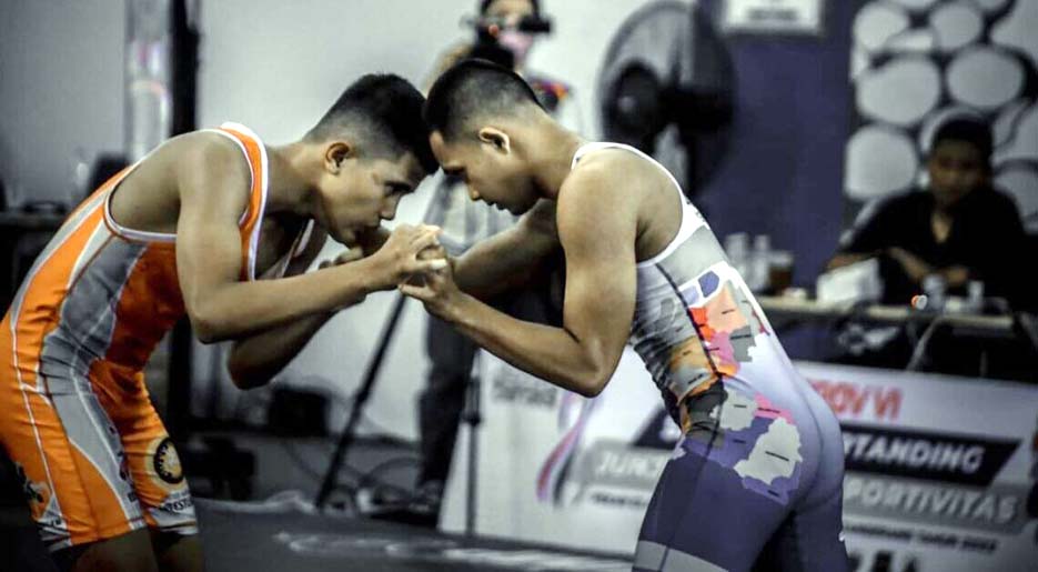 Cabor Gulat Kota Tangerang Sabet Juara Umum Porprov VI Banten