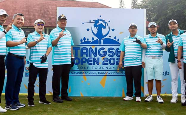 HUT ke-14, Benyamin Buka Tangsel Open Turnamen Golf 2022