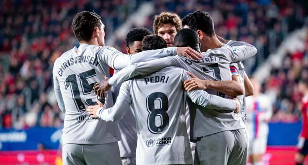 Osasuna 1-2 Barcelona: Robert Lewandowski Dapat Kartu Merah