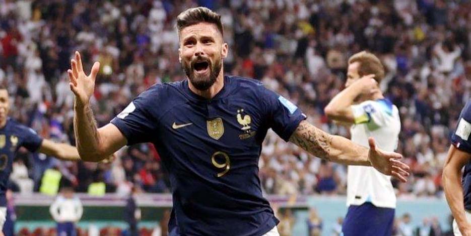 Inggris 1-2 Prancis: The Three Lions Tersingkir dari Piala Dunia