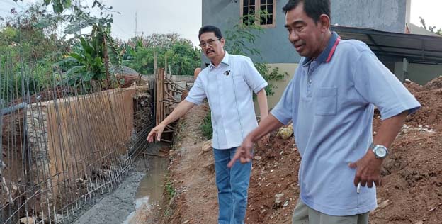 Tasril Jamal Sidak Perbaikan Infrastruktur di Kecamatan Karang Tengah