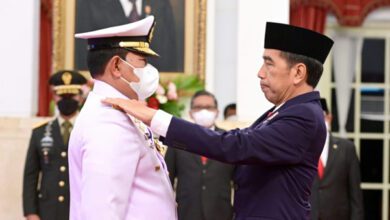 Presiden Jokowi Lantik Yudo Margono sebagai Panglima TNI