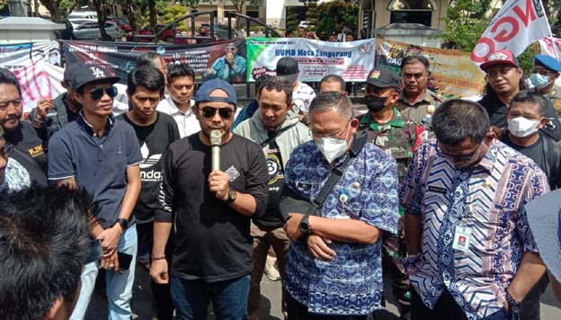 Forwat, KJK dan NGO Tangerang Raya Gelar Aksi Akhir Tahun