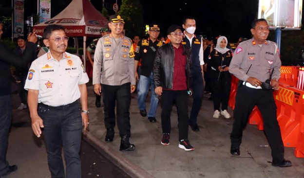 Malam Misa Natal, Kapolresto Bersama Forkopimda Tinjau Gereja