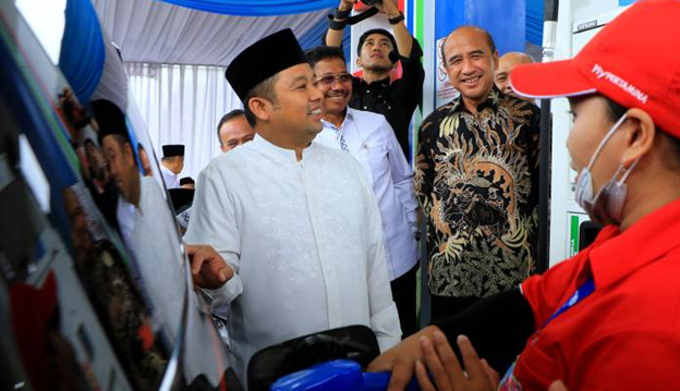 Walikota Arief Resmikan SPBU Milik BUMD Kota Tangerang