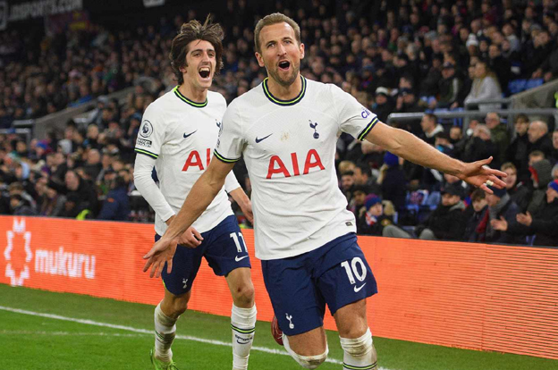Crystal Palace 0-4 Tottenham: Harry Kane Mencetak Dua Gol