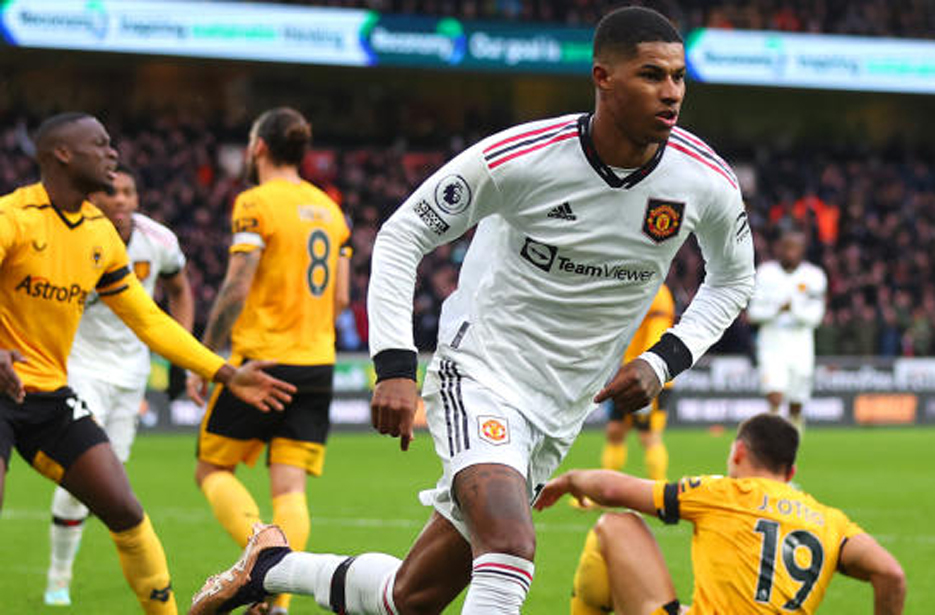 Wolves 0-1 Manchester United: Marcus Rashford Cetak Gol Kemenangan
