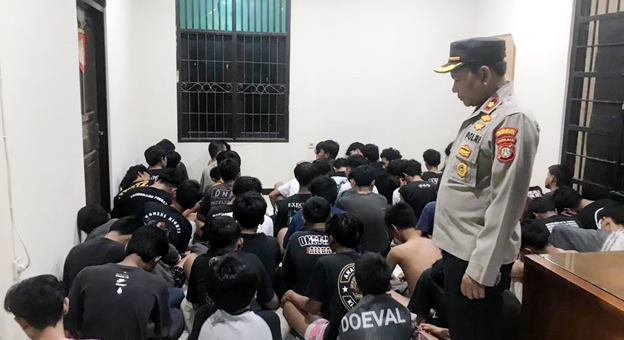 Diduga Hendak Tawuran, 72 Remaja Diamankan Polisi di Neglasari