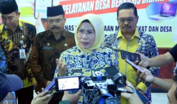 Bupati Serang Launching Pelayanan Desa Berbasis Digital