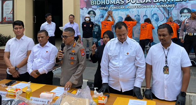 Polda Banten Meringkus 4 Pelaku Pembunuhan Berencana di Lebak