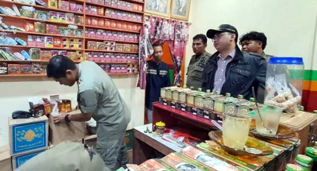 Kecamatan Benda Razia Penjualan Miras di Malam Tahun Baru