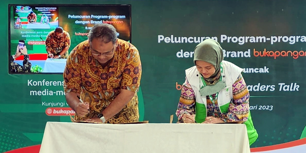 Bukapangan dan Farah.id Teken MoU Literasi Kedaulatan Pangan
