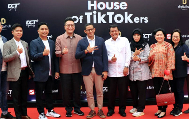 Maesyal Rasyid Hadiri Grand Opening House of TikTokers Digital Hub