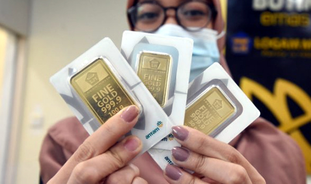 Harga Emas Antam Hari Ini Naik Menjadi Rp1.032.000 Per Gram