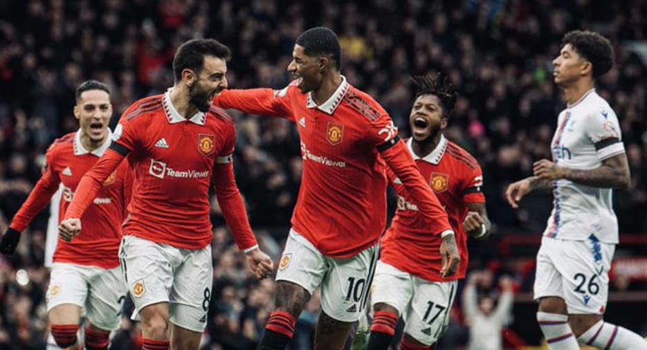 Man Utd 2-1 Crystal Palace: Bruno Fernandes Mencetak Gol Pembuka