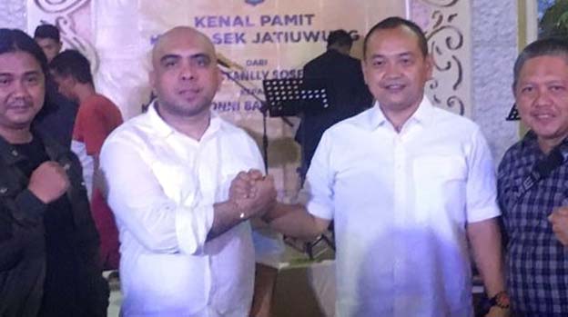 Polsek Jatiuwung Gelar Kegiatan Kenal Pamit Pergantian Kapolsek
