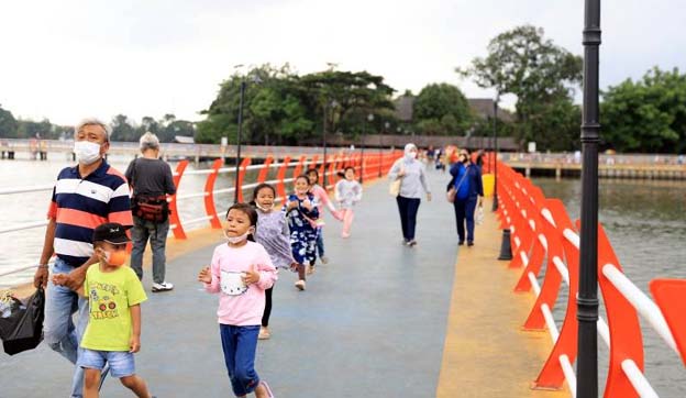Masyarakat Apresiasi Wajah Baru Lokasi Wisata Situ Cipondoh
