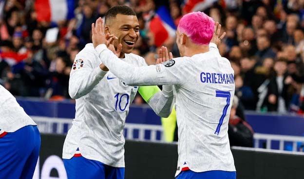 Kualifikasi Euro 2024, Prancis 4-0 Belanda: Mbappe Mencetak Dua Gol