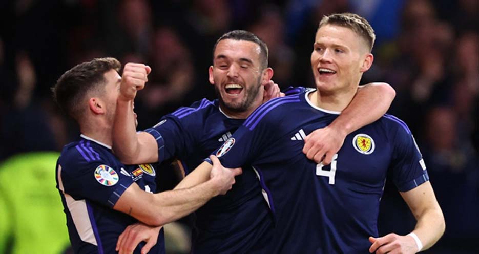 Skotlandia 2-0 Spanyol: Scott Mctominay Mencetak Dua Gol