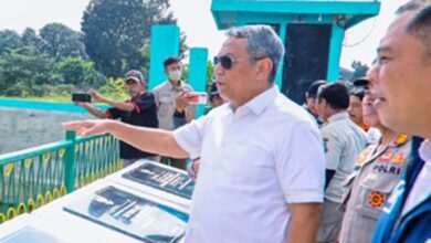 Resmikan Tandon Kampung Bulak, Benyamin: Komitmen Pemkot Atasi Banjir
