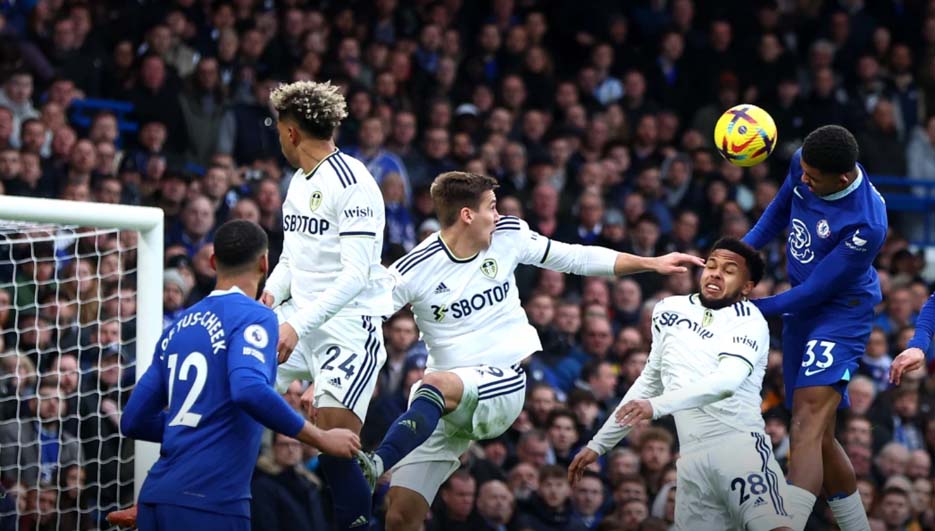 Chelsea 1-0 Leeds: Wesley Fofana Mencetak Gol Sundulan