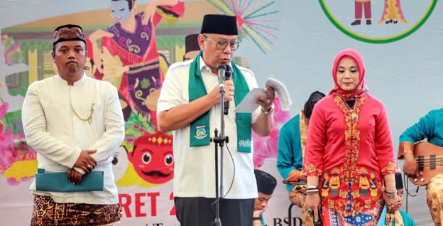 Benyamin Davnie Buka Festival Palang Pintu Tangsel 2023
