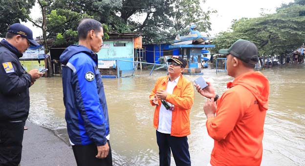 Kelurahan Periuk Responsif Antisipasi Banjir dari Situ Bulakan