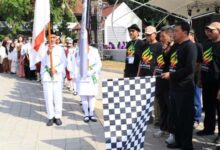 Maesyal Rasyid Lepas Peserta Karnaval Budaya Kecamatan Balaraja