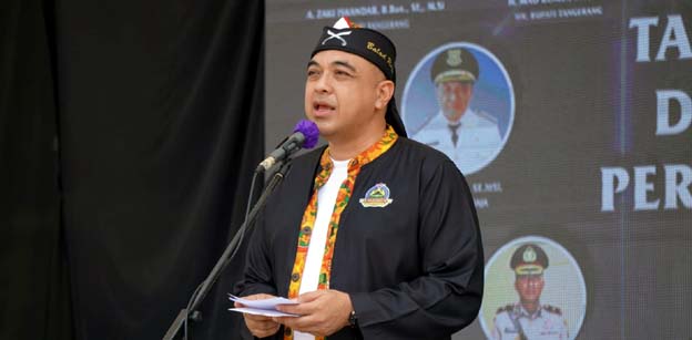 Bupati Zaki Hadiri Deklarasi Pembentukan Balai Adat Balaraja