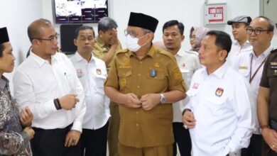 Walikota Benyamin Resmikan Gudang Logistik KPU Kota Tangsel