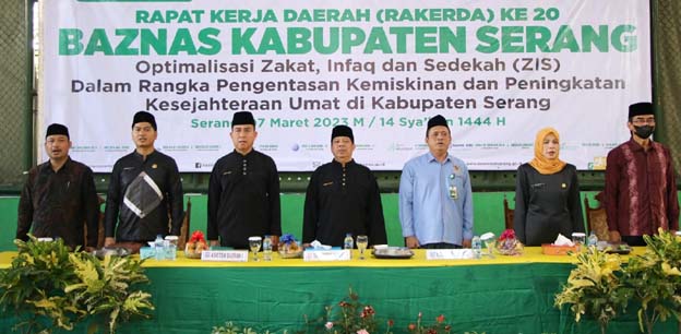 Pemkab Serang Minta Baznas Maksimalkan Pengumpulan ZIS
