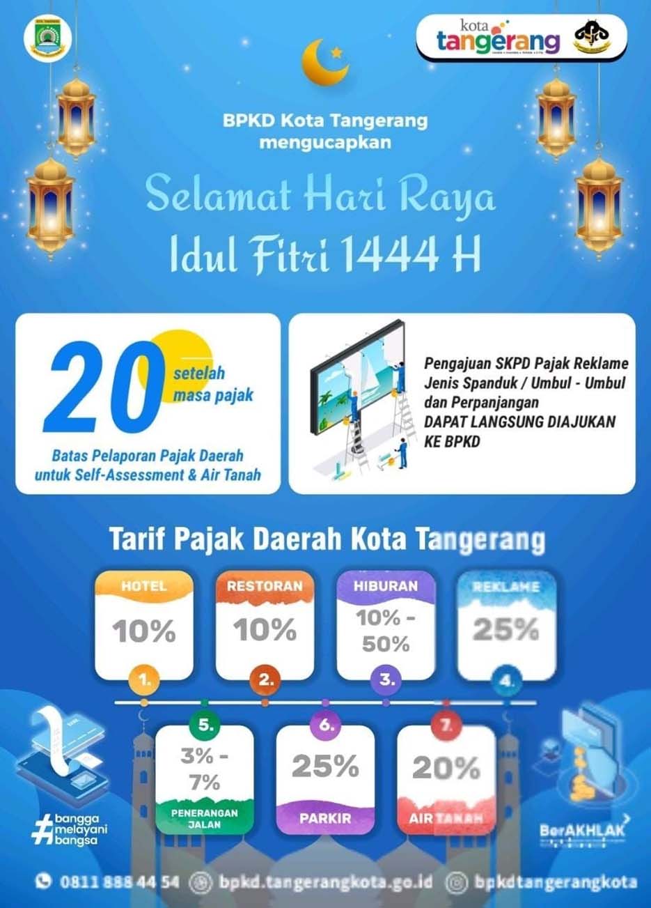BPKD Kota Tangerang Buka Layanan Pengajuan SKPD Pajak Reklame
